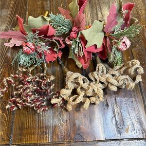 Festive Burlap and Fabric Holiday Decor picks
